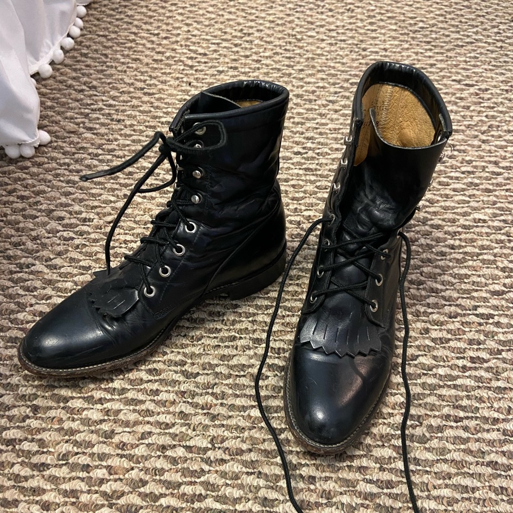 Lace Up Boots